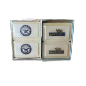 Vintage Navy Boxed Soaps by‎ Katherine Gray Department of the Navy French Milled